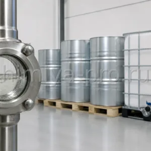 Бесцветное медицинское белое минеральное масло в стальных бочках и IBC на промышленном складе