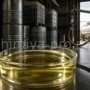 Тяжёлый C10 ароматический растворитель янтарного тона, бочки, еврокубы и налив на складе индустриальных покрытий.