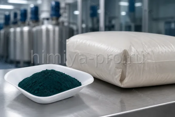 Пигмент голубой фталоцианиновый 15:3 марка БФ, CAS 147-14-8