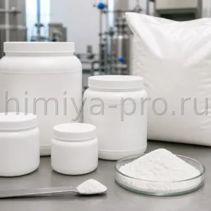 Белый кристаллический порошок L-треоната кальция в банках HDPE, органический источник кальция для БАД