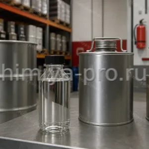 Металлические канистры и бочки с летучим метилформиатом — растворителем жиров и эфиров целлюлозы