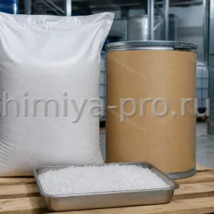 Блестящие белые кристаллы сахарозы USP/EP в HDPE-мешке и фармацевтическом барабане на складском поддоне
