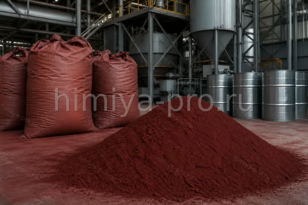 Красный пигмент 190-6, CAS 1309-37-1