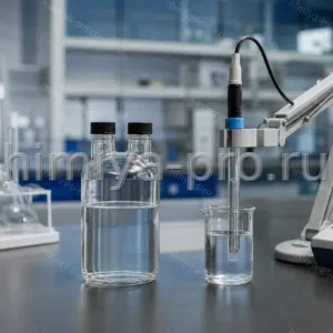 Флакон двойной горловины 500 мл с нейтральным фосфатным буферным раствором pH 7 для калибровки