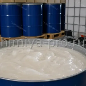 Кремовая паста лауретсульфата натрия SLES 70% в бочках 200 кг и IBC на складе анионных ПАВ
