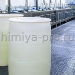 Полиэтиленовые бочки метансульфоновой кислоты 70 процентов на участке гальваники для электролитов лужения