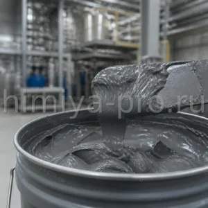 Плотная серая PU-паста 1902/1364 с высокой укрывистостью для промышленных ПУ покрытий
