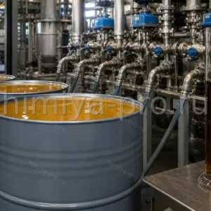Пироконденсат нефтяной сорт 3: янтарная технологическая фракция С9 в бочках для промывки установок и компаундирования топлив