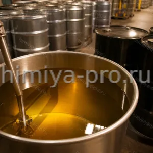 Средний пироконденсат сорта 2 янтарного оттенка в промышленных бочках как растворитель для ЛКМ и битумных композиций