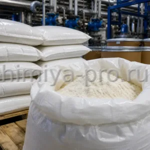 Белый кристаллический порошок HEDP 90% в мешках 25 кг на складе реагентов водоподготовки и очистки накипи
